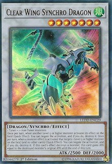 Clear Wing Synchro Dragon [LEDD-ENC29] Ultra Rare | Exor Games Dartmouth