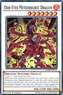 Odd-Eyes Meteorburst Dragon [LEDD-ENC31] Common | Exor Games Dartmouth