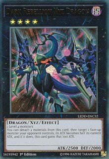 Dark Rebellion Xyz Dragon [LEDD-ENC32] Ultra Rare | Exor Games Dartmouth