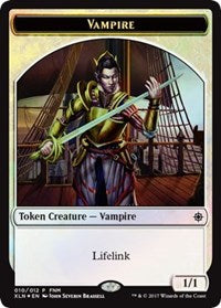 Vampire // Treasure (010) Token [Friday Night Magic 2017] | Exor Games Dartmouth