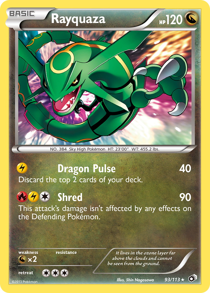 Rayquaza (93/113) [Black & White: Legendary Treasures] | Exor Games Dartmouth