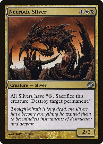 Necrotic Sliver [Planar Chaos] | Exor Games Dartmouth