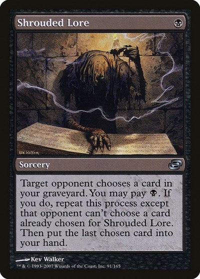 Shrouded Lore [Planar Chaos] | Exor Games Dartmouth