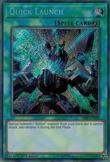 Quick Launch [CIBR-EN056] Secret Rare | Exor Games Dartmouth