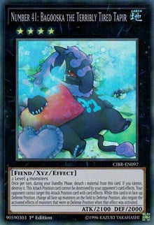 Number 41: Bagooska the Terribly Tired Tapir [CIBR-EN097] Super Rare | Exor Games Dartmouth
