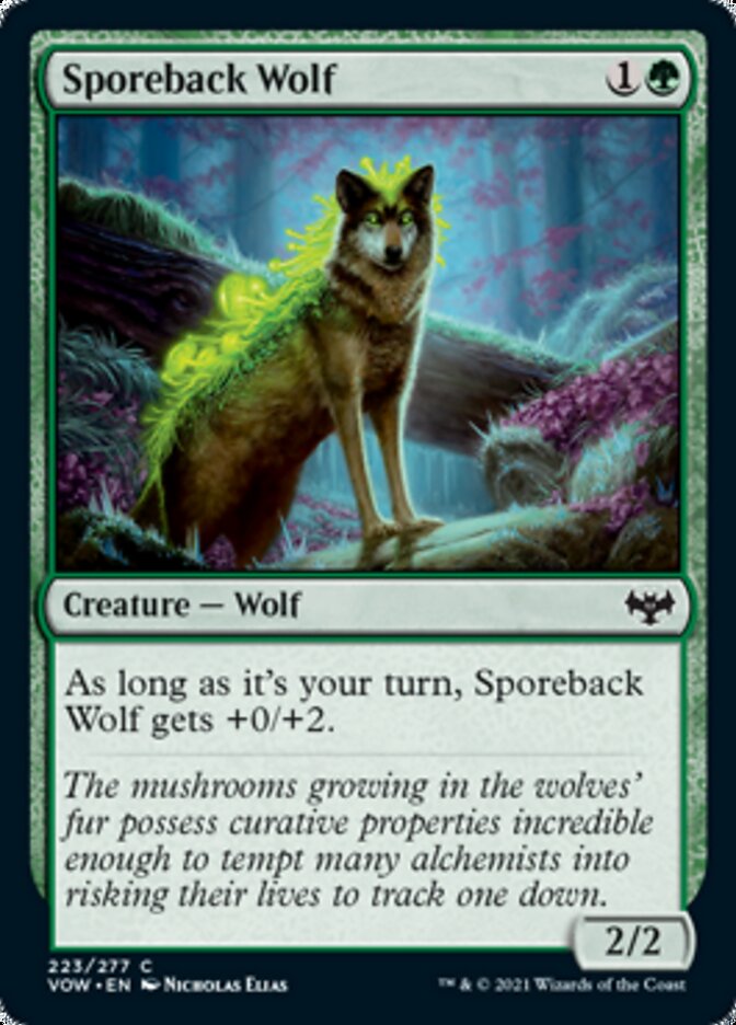 Sporeback Wolf [Innistrad: Crimson Vow] | Exor Games Dartmouth