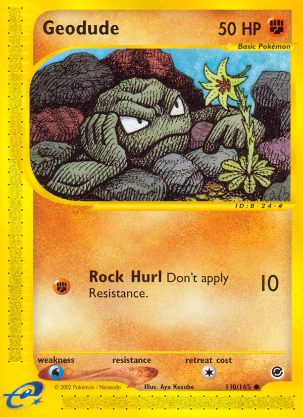 Geodude (110/165) [Expedition: Base Set] | Exor Games Dartmouth