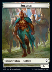 Cat // Soldier Token [Commander Legends Tokens] | Exor Games Dartmouth