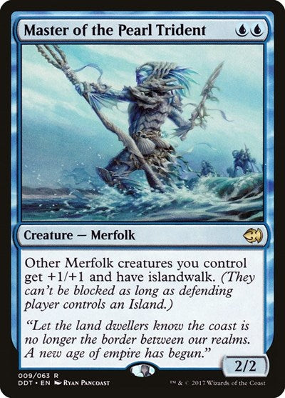 Master of the Pearl Trident [Duel Decks: Merfolk vs. Goblins] | Exor Games Dartmouth