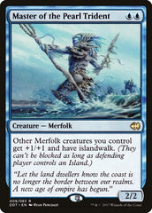 Master of the Pearl Trident [Duel Decks: Merfolk vs. Goblins] | Exor Games Dartmouth