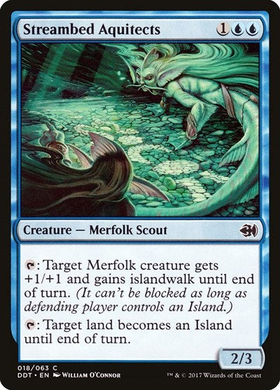 Streambed Aquitects [Duel Decks: Merfolk vs. Goblins] | Exor Games Dartmouth