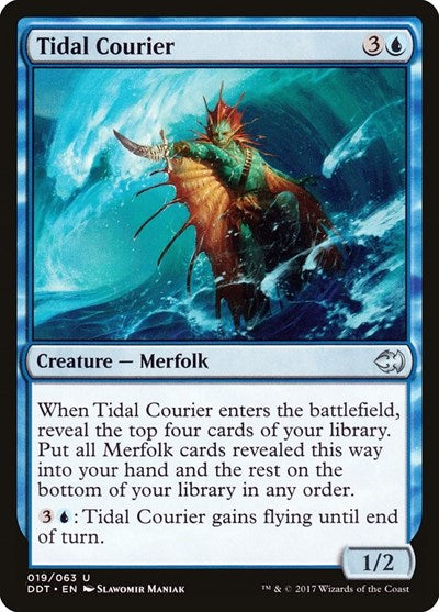 Tidal Courier [Duel Decks: Merfolk vs. Goblins] | Exor Games Dartmouth