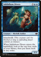 Inkfathom Divers [Duel Decks: Merfolk vs. Goblins] | Exor Games Dartmouth