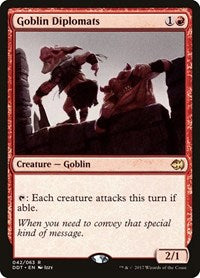 Goblin Diplomats [Duel Decks: Merfolk vs. Goblins] | Exor Games Dartmouth