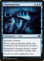 Claustrophobia [Duel Decks: Merfolk vs. Goblins] | Exor Games Dartmouth