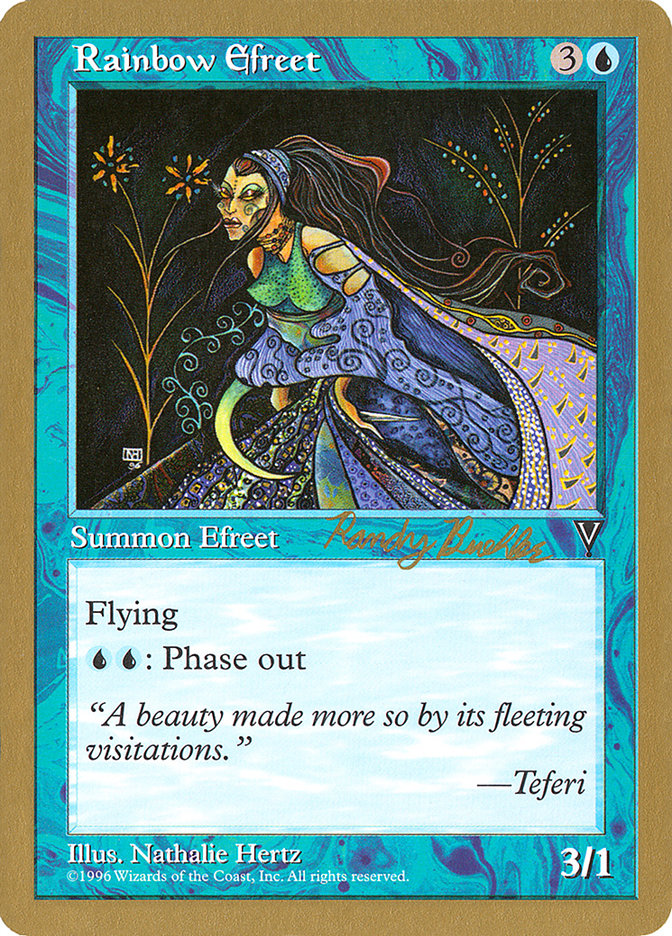 Rainbow Efreet (Randy Buehler) [World Championship Decks 1998] | Exor Games Dartmouth