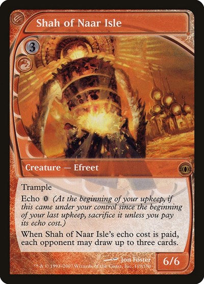 Shah of Naar Isle [Future Sight] | Exor Games Dartmouth