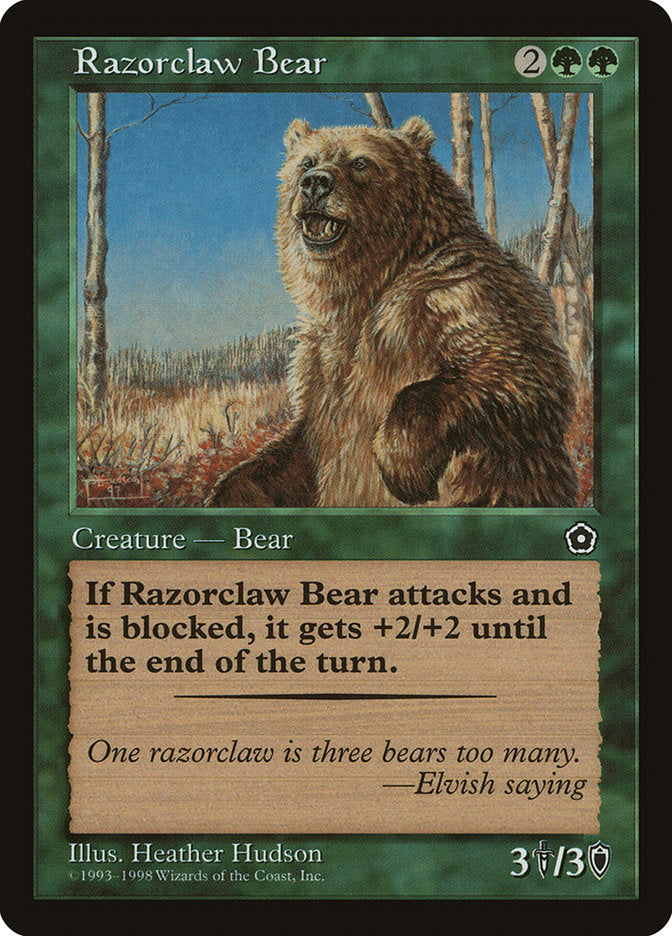 Razorclaw Bear [Portal Second Age] | Exor Games Dartmouth