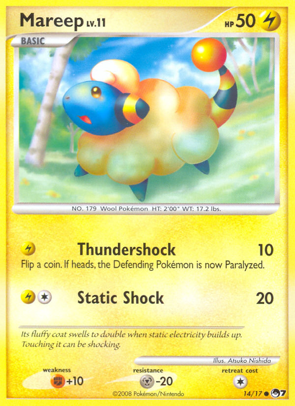 Mareep (14/17) [POP Series 7] | Exor Games Dartmouth