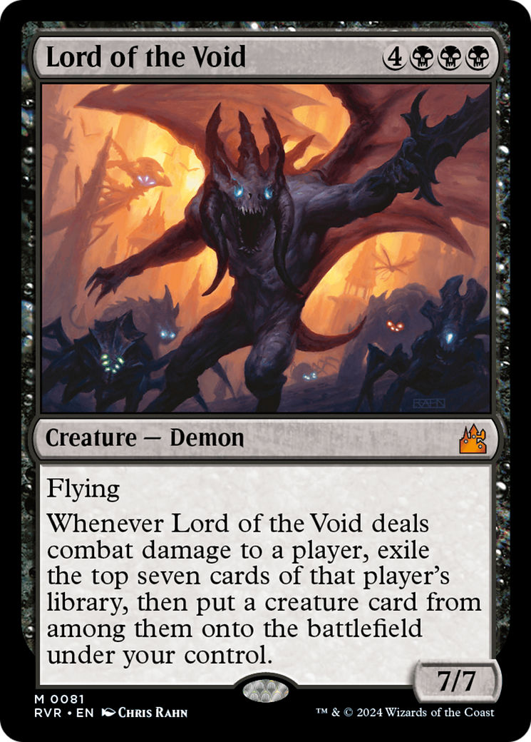 Lord of the Void [Ravnica Remastered] | Exor Games Dartmouth