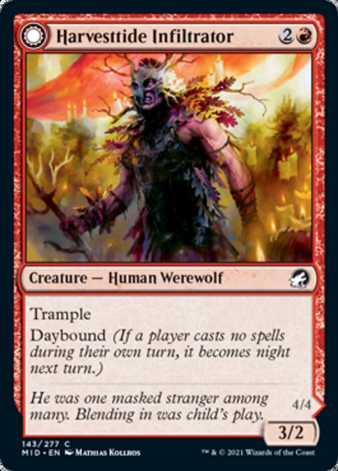 Harvesttide Infiltrator // Harvesttide Assailant [Innistrad: Midnight Hunt] | Exor Games Dartmouth