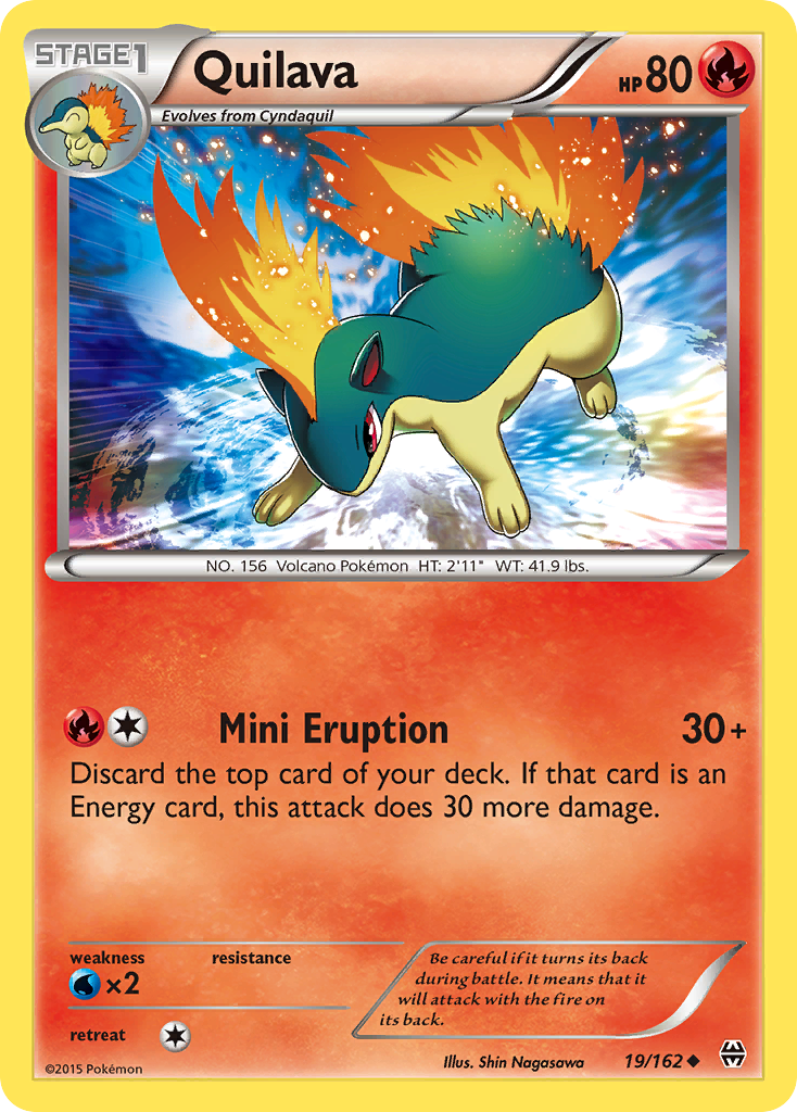 Quilava (19/162) [XY: BREAKthrough] | Exor Games Dartmouth