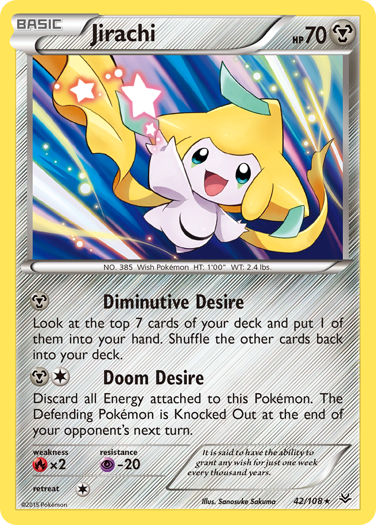 Jirachi (42/108) [XY: Roaring Skies] | Exor Games Dartmouth