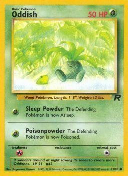 Oddish (63/82) [Team Rocket Unlimited] | Exor Games Dartmouth