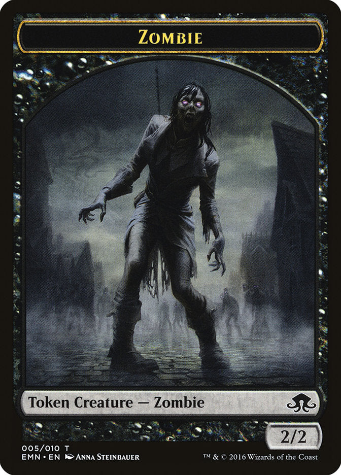 Zombie (005/010) [Eldritch Moon Tokens] | Exor Games Dartmouth