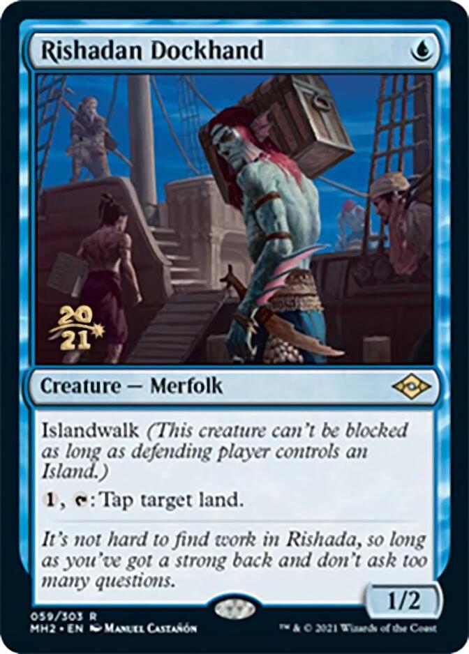 Rishadan Dockhand [Modern Horizons 2 Prerelease Promos] | Exor Games Dartmouth
