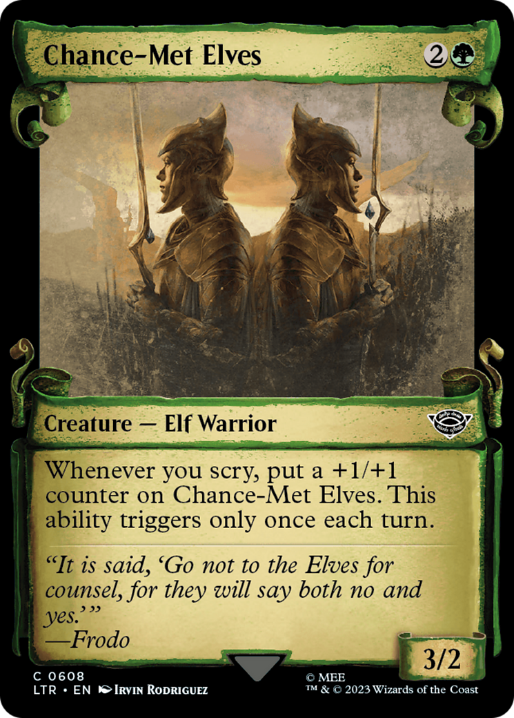 Chance-Met Elves [The Lord of the Rings: Tales of Middle-Earth Showcase Scrolls] | Exor Games Dartmouth