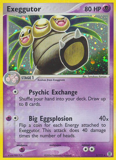 Exeggutor (5/112) [EX: FireRed & LeafGreen] | Exor Games Dartmouth