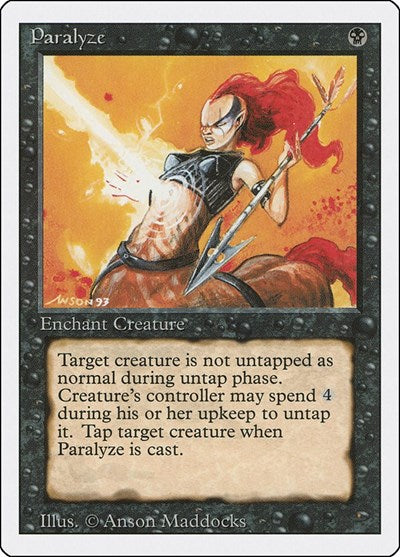 Paralyze [Revised Edition] | Exor Games Dartmouth