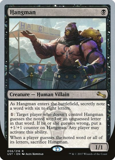 Hangman [Unstable] | Exor Games Dartmouth