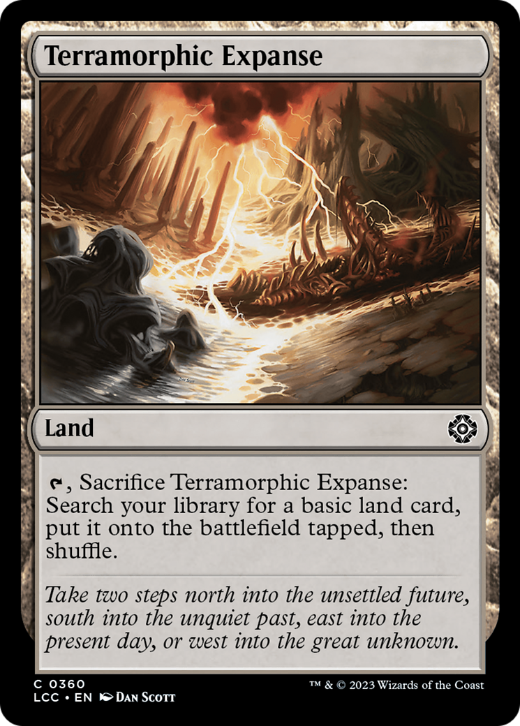 Terramorphic Expanse [The Lost Caverns of Ixalan Commander] | Exor Games Dartmouth