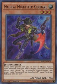 Magical Musketeer Kidbrave [SPWA-EN018] Super Rare | Exor Games Dartmouth