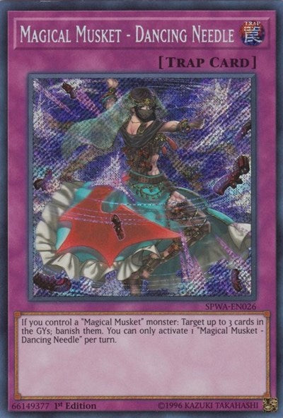 Magical Musket - Dancing Needle [SPWA-EN026] Secret Rare | Exor Games Dartmouth
