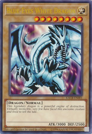 Blue-Eyes White Dragon (Oversized) [KACB-EN001] Promo | Exor Games Dartmouth