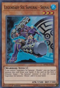 Legendary Six Samurai - Shinai [SPWA-EN044] Super Rare | Exor Games Dartmouth