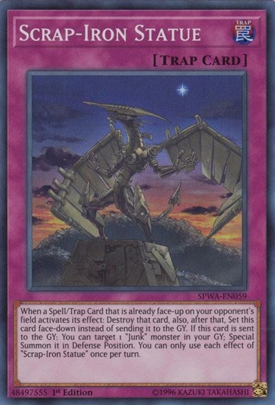 Scrap-Iron Statue [SPWA-EN059] Super Rare | Exor Games Dartmouth