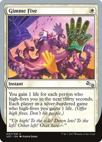 Gimme Five [Unstable] | Exor Games Dartmouth