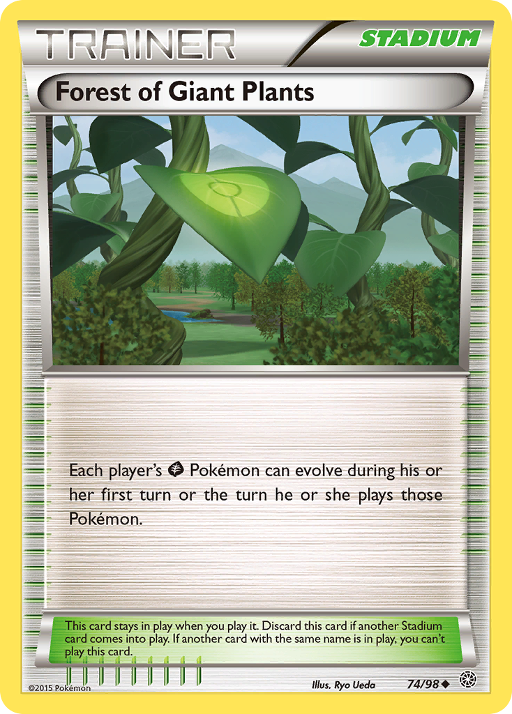 Forest of Giant Plants (74/98) [XY: Ancient Origins] | Exor Games Dartmouth