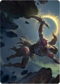 Nighthawk Scavenger Art Card [Zendikar Rising Art Series] | Exor Games Dartmouth