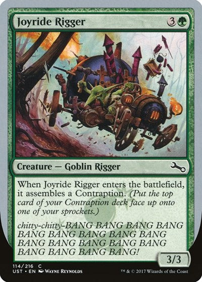 Joyride Rigger [Unstable] | Exor Games Dartmouth