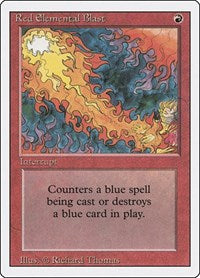 Red Elemental Blast [Revised Edition] | Exor Games Dartmouth