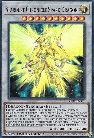 Stardust Chronicle Spark Dragon [CIBR-ENSE1] Super Rare | Exor Games Dartmouth