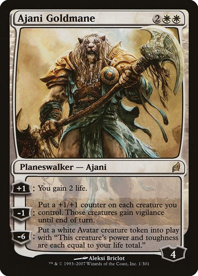 Ajani Goldmane [Lorwyn] | Exor Games Dartmouth