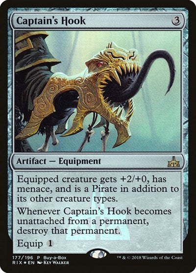 Captain's Hook [Rivals of Ixalan Promos] | Exor Games Dartmouth
