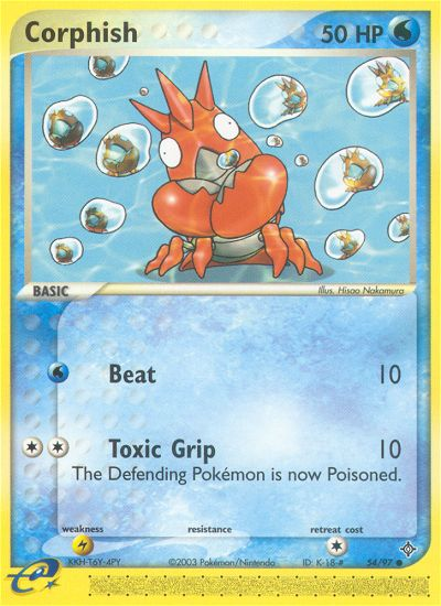 Corphish (54/97) [EX: Dragon] | Exor Games Dartmouth