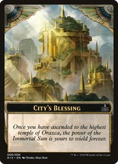 City's Blessing [Rivals of Ixalan Tokens] | Exor Games Dartmouth